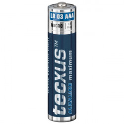Piles LR3 AAA 1.5V Tecxus alcaline x4