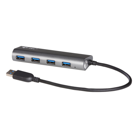 HUB USB 3.0 I-Tec Metal Charging 4 ports + alimentation