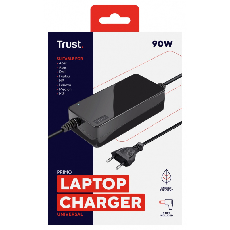 Chargeur universel Trust Primo 90W - 6 embouts