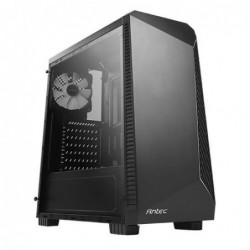 Boitier ATX Antec NX220 RGB noir avec panneau vitré