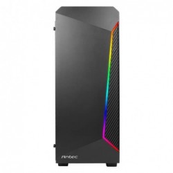 Boitier ATX Antec NX220 RGB noir avec panneau vitré