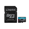 Carte mémoire microSDXC Kingston Canvas Go Plus 128Go class 10 + adaptateur SD