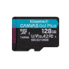 Carte mémoire microSDXC Kingston Canvas Go Plus 128Go class 10 + adaptateur SD