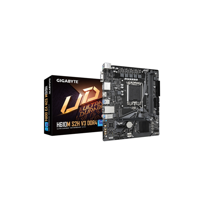 Carte Mère Gigabyte H610M S2H V3 DDR4 (Intel LGA 1700)