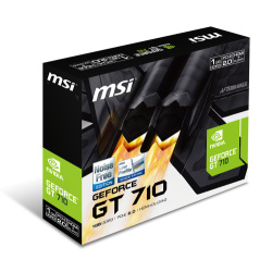 Carte graphique MSI GeForce GT710 1GD3H 1Go LP Passive