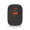 Chargeur secteur NGS Bud 1x USB-C + 1x USB-A 33W (Noir)