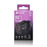 Chargeur secteur NGS Bud 1x USB-C + 1x USB-A 33W (Noir)