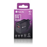 Chargeur secteur NGS Bud 1x USB-C + 1x USB-A 45W (Noir)