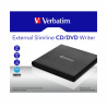 Graveur DVD externe Verbatim Slimline (Noir)