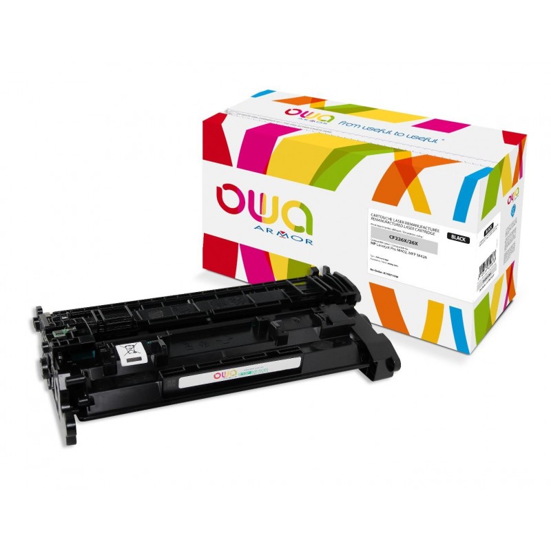 Toner OWA Armor K15871OW HP 26X Noir