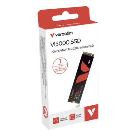 Disque SSD Verbatim Vi5000 1To - NVMe M.2 Type 2280