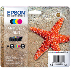 Pack cartouches EPSON 603 Etoile de mer CMYBK