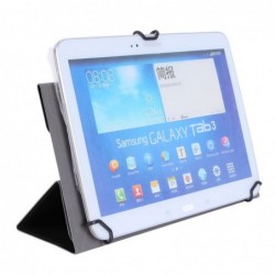 Etui universelle WE pour tablette 9 à 10'' à crochets noir