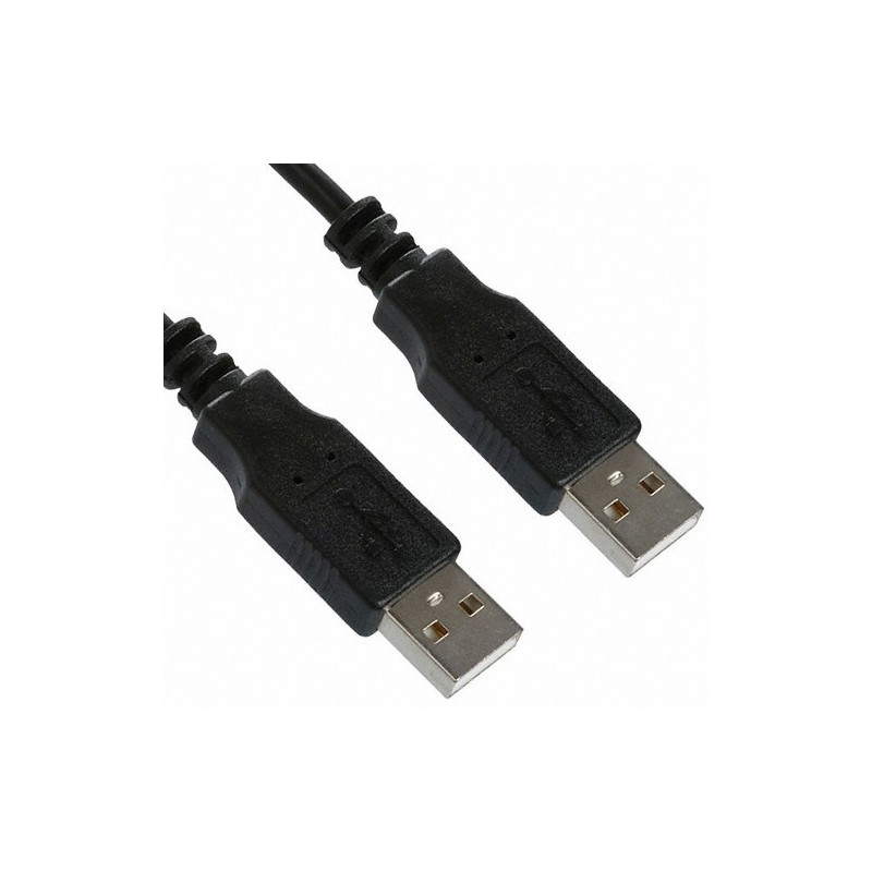 Câble USB 2.0 A-A 1.80m noir