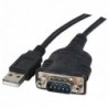 Convertisseur Nedis USB Serie RS232 DB9 M/M