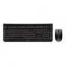 Pack Clavier/Souris Cherry DW3000 sans fil noir
