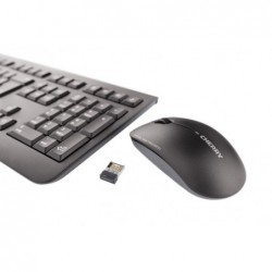 Pack Clavier/Souris Cherry DW3000 sans fil noir